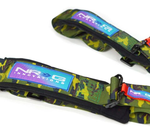 NRG 5PT 3in. Seat Belt Harness / Cam Lock - Blue thumbnail 8