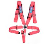 NRG 5PT 3in. Seat Belt Harness / Cam Lock - Pink thumbnail 4