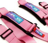 NRG 5PT 3in. Seat Belt Harness / Cam Lock - Pink thumbnail 9