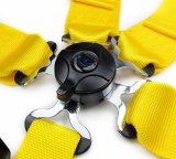 NRG 5PT 3in. Seat Belt Harness / Cam Lock - Yellow thumbnail 1