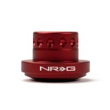 NRG Short Hub Adapter 90-93 Integra / 86-91 Honda CRX / Civic / 87-01 Prelude / 86-90 Accord - Red thumbnail 2