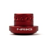 NRG Short Hub Adapter 90-93 Integra / 86-91 Honda CRX / Civic / 87-01 Prelude / 86-90 Accord - Red thumbnail 3