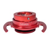 NRG Quick Release Kit Gen 4.0 - Red Body / Red Ring w/ Handles thumbnail 5