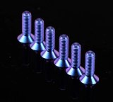 NRG Titanium Steering Wheel Screw Upgrade Kit (Conical) - Purple thumbnail 3