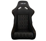 NRG FRP Bucket Seat (Black w/ Multi Color Geometric Pattern) - Large thumbnail 5