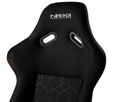 NRG FRP Bucket Seat (Black w/ Multi Color Geometric Pattern) - Large thumbnail 6