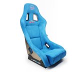 NRG FRP Bucket Seat ULTRA Edition - Medium (Blue Alcantara/Pearlized Back) thumbnail 7