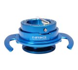 NRG Quick Release Kit Gen 4.0 - Blue Body / Blue Ring w/ Handles thumbnail 4