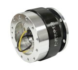NRG Quick Release Gen 1.5 - Silver Body / Black Chrome Ring thumbnail 6