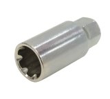 NRG Lug Nut Lock Key Socket Silver - For Use w/ LN-LS500 Style Lug Nuts thumbnail 3