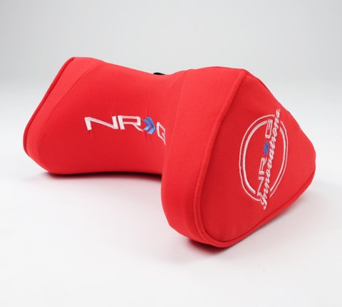 NRG Memory Foam Neck Pillow For Any Seats- Red thumbnail 4