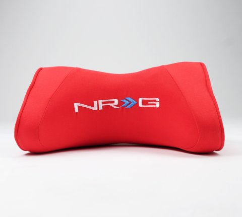 NRG Memory Foam Neck Pillow For Any Seats- Red thumbnail 5