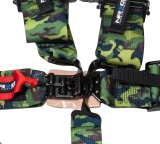 NRG SFI 16.1 5pt 3in. Seat Belt Harness/ Latch Link - Camo thumbnail 2