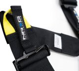 NRG FIA 6pt 2in. Shoulder Belt for HANS Device/ Rotary Cam Lock Buckle/ 3in. Waist Belt - Black thumbnail 2