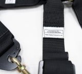 NRG FIA 6pt 2in. Shoulder Belt for HANS Device/ Rotary Cam Lock Buckle/ 3in. Waist Belt - Black thumbnail 3