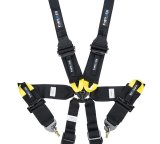 NRG FIA 6pt 2in. Shoulder Belt for HANS Device/ Rotary Cam Lock Buckle/ 3in. Waist Belt - Black thumbnail 4