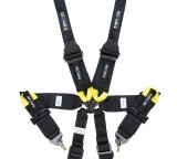 NRG FIA 6pt 2in. Shoulder Belt for HANS Device/ Rotary Cam Lock Buckle/ 3in. Waist Belt - Black thumbnail 9