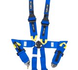 NRG FIA 6pt 2in. Shoulder Belt for HANS Device/ Rotary Cam Lock Buckle/ 3in. Waist Belt - Blue thumbnail 5