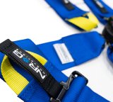 NRG FIA 6pt 2in. Shoulder Belt for HANS Device/ Rotary Cam Lock Buckle/ 3in. Waist Belt - Blue thumbnail 6
