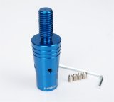 NRG 14mm Euro Aluminum Adapter w/ M10x1.5 Thread Pitch - Blue thumbnail 2