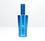NRG 14mm Euro Aluminum Adapter w/ M10x1.5 Thread Pitch - Blue thumbnail 3