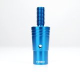 NRG 14mm Euro Aluminum Adapter w/ M10x1.5 Thread Pitch - Blue thumbnail 4