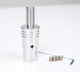NRG 14mm Euro Aluminum Adapter w/ M10x1.5 Thread Pitch - Silver thumbnail 1
