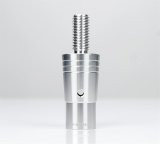 NRG 14mm Euro Aluminum Adapter w/ M10x1.5 Thread Pitch - Silver thumbnail 2