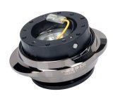 NRG Quick Release Kit - Black Body/ Black Chrome Oval Ring thumbnail 4