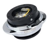 NRG Quick Release Kit - Black Body/ Silver Oval Ring thumbnail 2