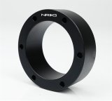 NRG Hub Spacer 1in. Not Threaded - Black thumbnail 1