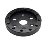 NRG 3 Hole to 6 Hole Steering Wheel Adapter 1/2in. - Black thumbnail 1