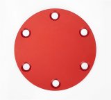 NRG Horn Delete Plate Laser Logo - Red thumbnail 1