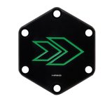 NRG Arrow Engraved Horn Delete Button- Green thumbnail 2