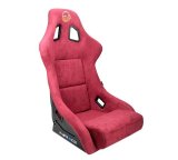 NRG FRP Bucket Seat PRISMA Edition - Medium (Maroon/ Pearlized Back) thumbnail 4