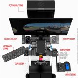 NRG Racing Simulator Stand for Logitech, Thrustmaster, and Fanatec thumbnail 4