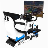 NRG Racing Simulator Stand for Logitech, Thrustmaster, and Fanatec thumbnail 5