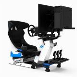 NRG Racing Simulator Stand for Logitech, Thrustmaster, and Fanatec thumbnail 8