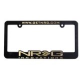 NRG License Plate Frame - Gold thumbnail 1