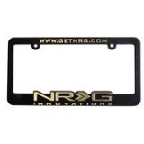 NRG License Plate Frame - Gold thumbnail 2