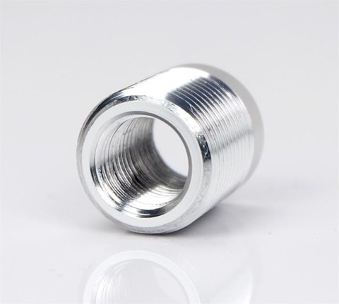NRG Silver Titanium Round Shifter Heavy Weight thumbnail 1