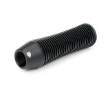 NRG Shift Knob Heat Sink Curvy Short Black thumbnail 1