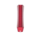 NRG Shift Knob Heat Sink Curvy Short Red thumbnail 4