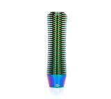 NRG Shift Knob Heat Sink Curvy Short Neo Chrome thumbnail 2