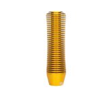 NRG Shift Knob Heat Sink Curvy Short Gold thumbnail 3