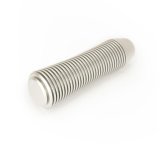 NRG Shift Knob Heat Sink Curvy Short Silver thumbnail 2