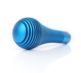 NRG Shift Knob Heat Sink Bubble Head Short Blue thumbnail 2