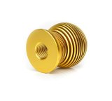 NRG Shift Knob Heat Sink Spheric Gold thumbnail 2