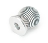 NRG Shift Knob Heat Sink Spheric Silver thumbnail 1