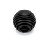 NRG Shift Knob Heat Sink Droplet Black thumbnail 1